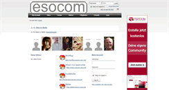 Desktop Screenshot of esocom.yooco.de