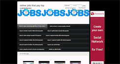 Desktop Screenshot of hiringonlinejobs.yooco.org