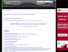 Tablet Screenshot of 123-love.yooco.de