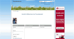 Desktop Screenshot of freundesnetz.yooco.de