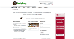 Desktop Screenshot of fertighaus.yooco.de