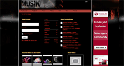 Desktop Screenshot of musik-board.yooco.de