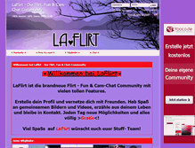 Tablet Screenshot of laflirt.yooco.de