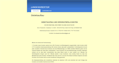 Desktop Screenshot of landesdirektor.realitaeten.yooco.de