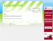 Tablet Screenshot of musik.stadtratten-communit.yooco.de