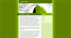 Desktop Screenshot of lukasfelder.macgarden.yooco.de