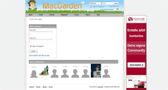 Desktop Screenshot of macgarden.yooco.de