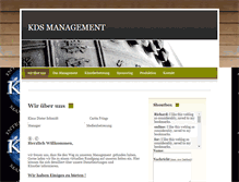 Tablet Screenshot of kdsmanagement.grafen.yooco.de