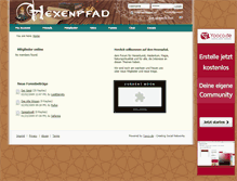 Tablet Screenshot of hexenpfad.yooco.de