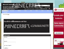 Tablet Screenshot of minecraft.yooco.de