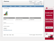 Tablet Screenshot of dreamway.yooco.de