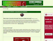 Tablet Screenshot of harmonija.yooco.de