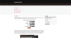 Desktop Screenshot of crazy-cam.rednaxela-community.yooco.de