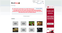 Desktop Screenshot of blacktube.yooco.de