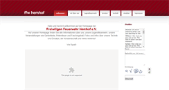 Desktop Screenshot of ffw-hemhof.rednaxela-community.yooco.de