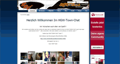 Desktop Screenshot of hgw-chat.yooco.de