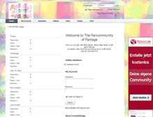 Tablet Screenshot of fantage.yooco.de