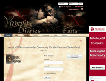 Tablet Screenshot of myvampirediaries.yooco.de