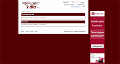 Desktop Screenshot of noticiasaldia.yooco.de