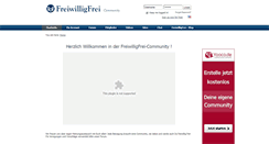 Desktop Screenshot of freiwilligfrei.yooco.de
