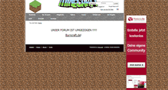 Desktop Screenshot of forum-mc-server.yooco.de