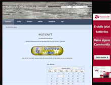 Tablet Screenshot of multicraft.yooco.de