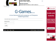 Tablet Screenshot of g-game.yooco.de