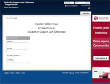 Tablet Screenshot of gehrenseedoggenforum.yooco.de