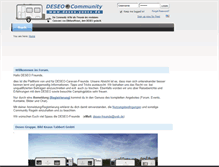 Tablet Screenshot of deseo.yooco.de