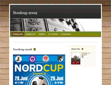 Tablet Screenshot of nordcup2009.fussball-im-norden.yooco.de