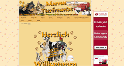 Desktop Screenshot of marrus-tierfreunde.yooco.de